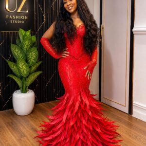 UZ Fashion Amber Prom Gown