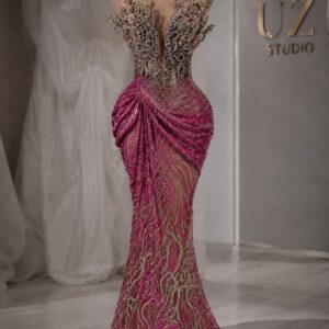 UZ Fashion Mauve Majesty Bridal