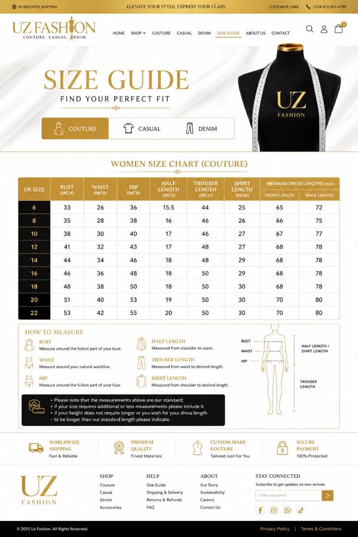 Image Size Guide